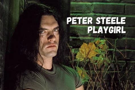 peter steel playgirl|Peter Steele in PlayGirl Magazine Photos (1994)